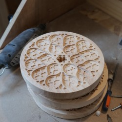Rosace décorative - Dessous de plat