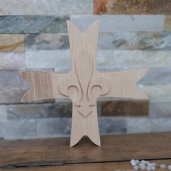 Croix scoute AGSE en frêne...